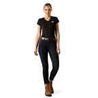 Ariat Womens BV Logo S/S Tee (10062826) Black