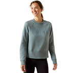 Ariat Womens Martine Sweatshirt (10062863) Steel Sage
