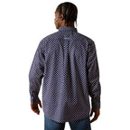 Ariat Mens Stone L/S Shirt (10062241) Dark Blue