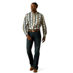 Ariat Mens Shilo L/S Shirt (10062236) Blue