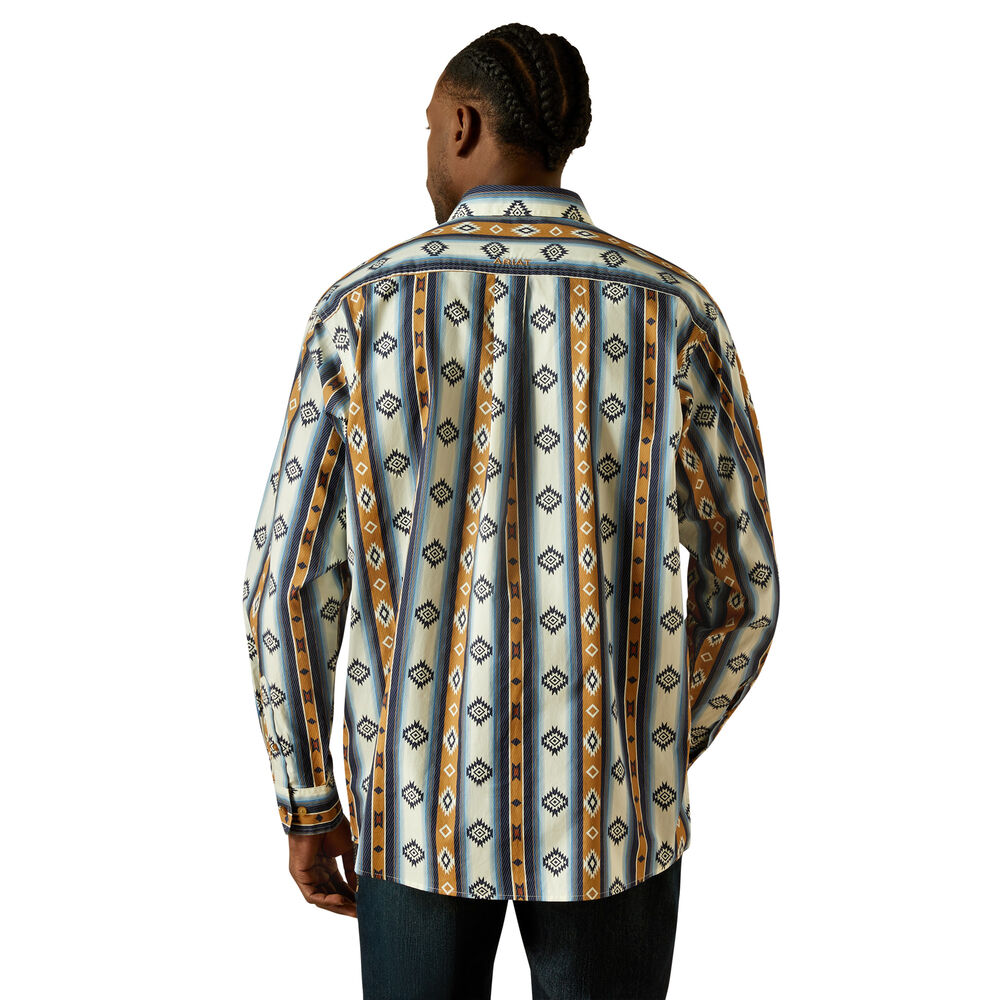 Ariat Mens Shilo L/S Shirt (10062236) Blue