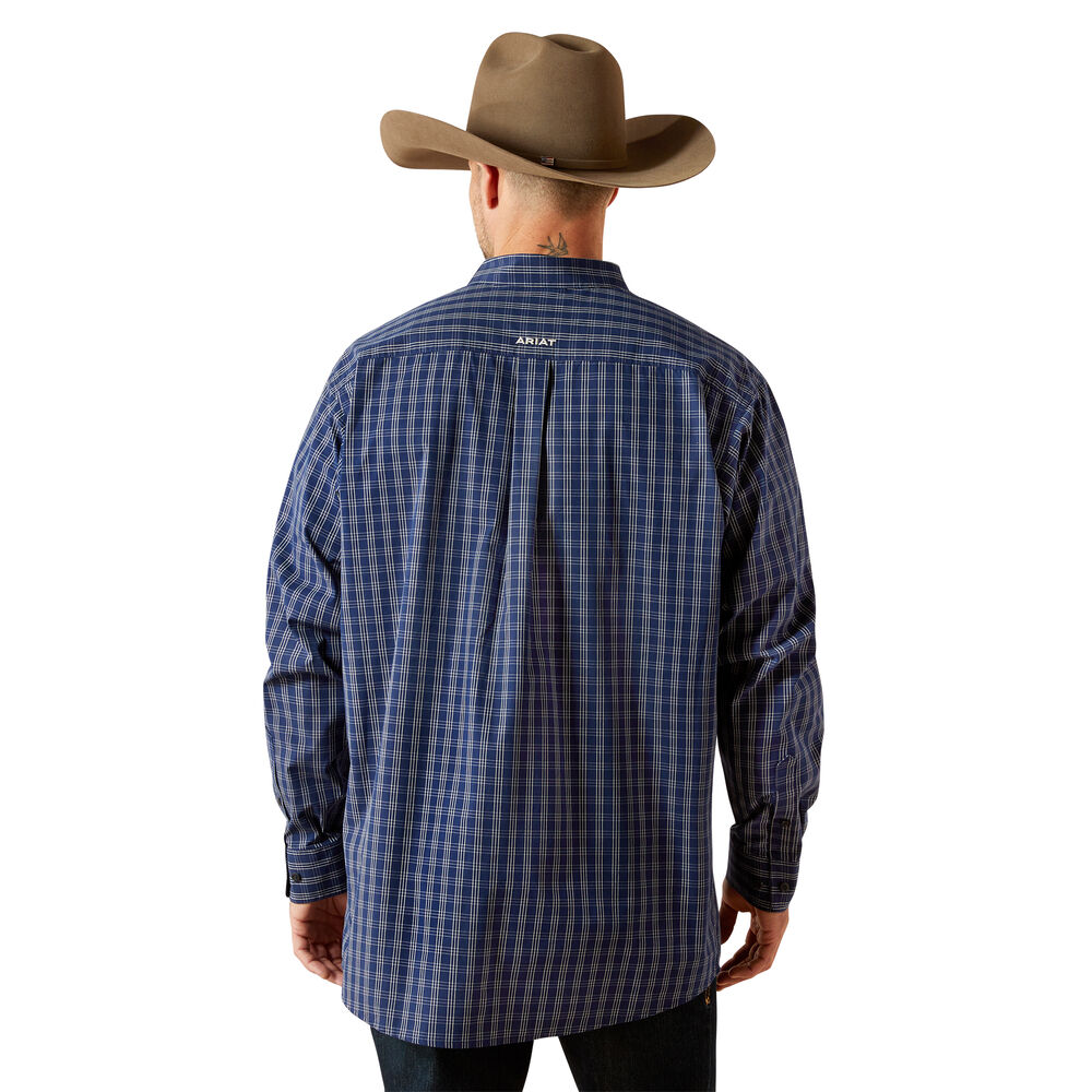 Ariat Mens Pro Series Sawyer L/S Shirt (10062470) Dark Blue