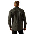 Ariat Mens Team Phibert L/S Shirt (10062253) Black/Teal