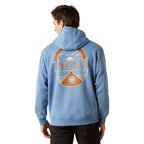 Ariat Mens Sun Valley Circle Hoodie (10062498) Coronet Blue