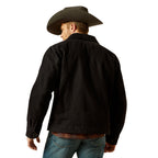 Ariat Mens Canvas Rancher Jacket (10062438) Black