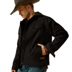 Ariat Mens Canvas Rancher Jacket (10062438) Black