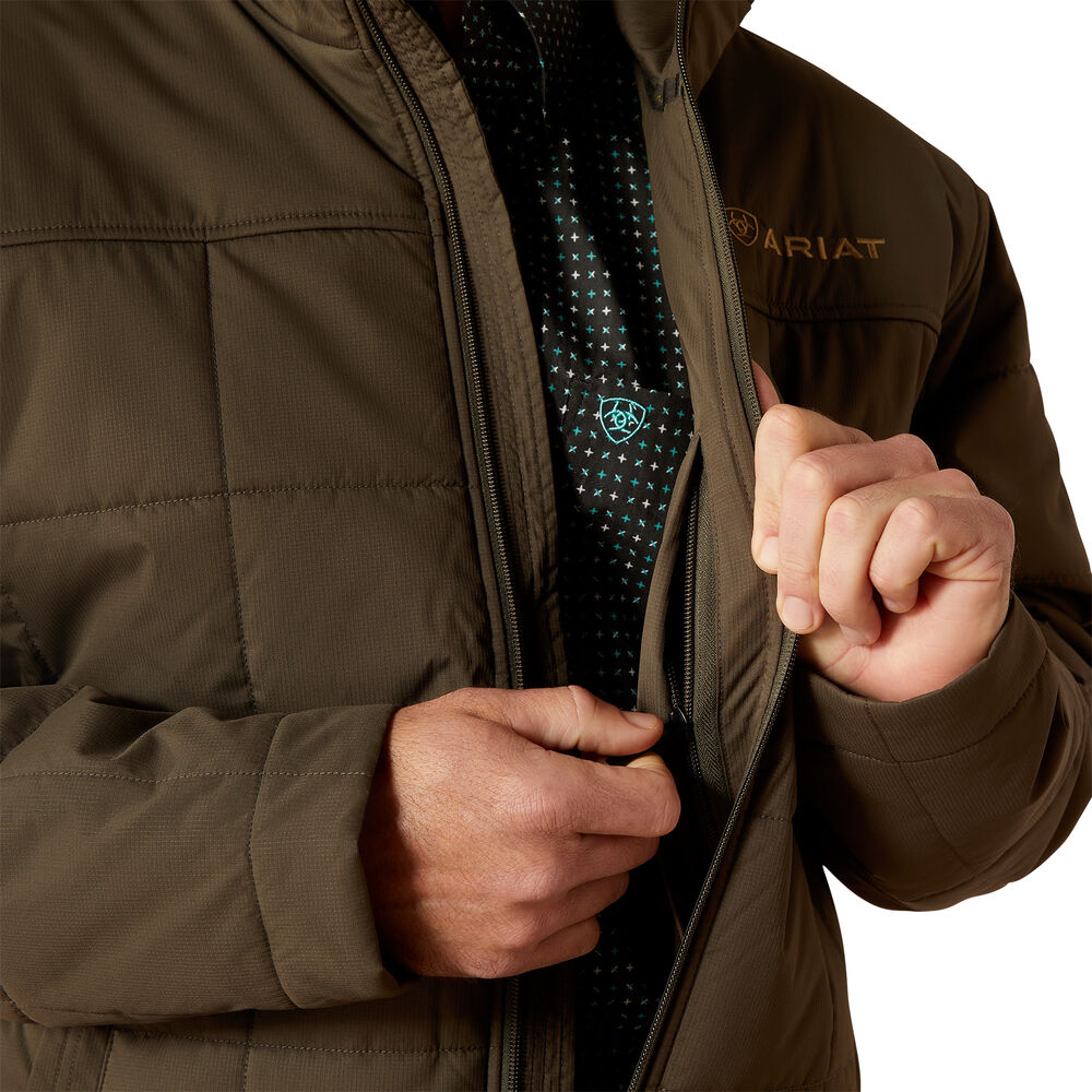 Ariat Mens Crius Insulated Jacket (10062547) Earth