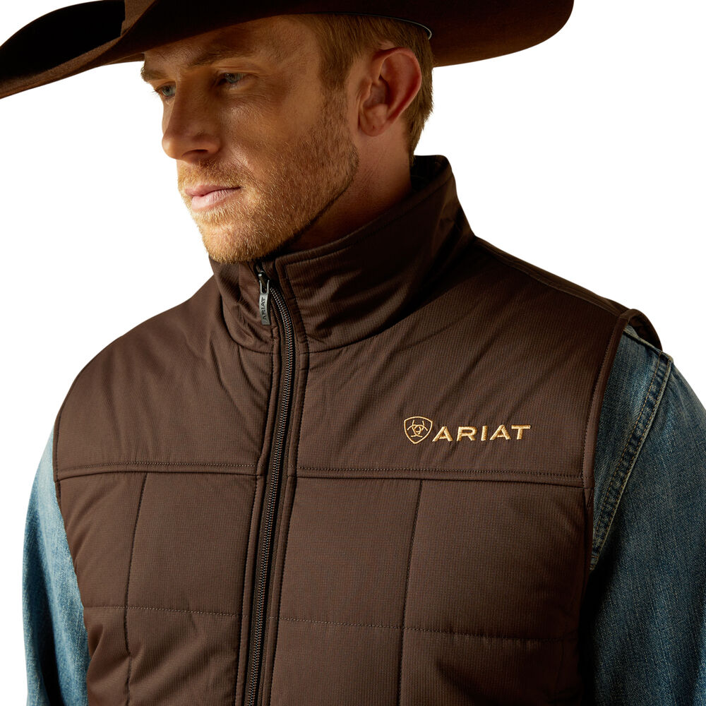 Ariat Mens Crius Insulated Vest (10062603) Brown