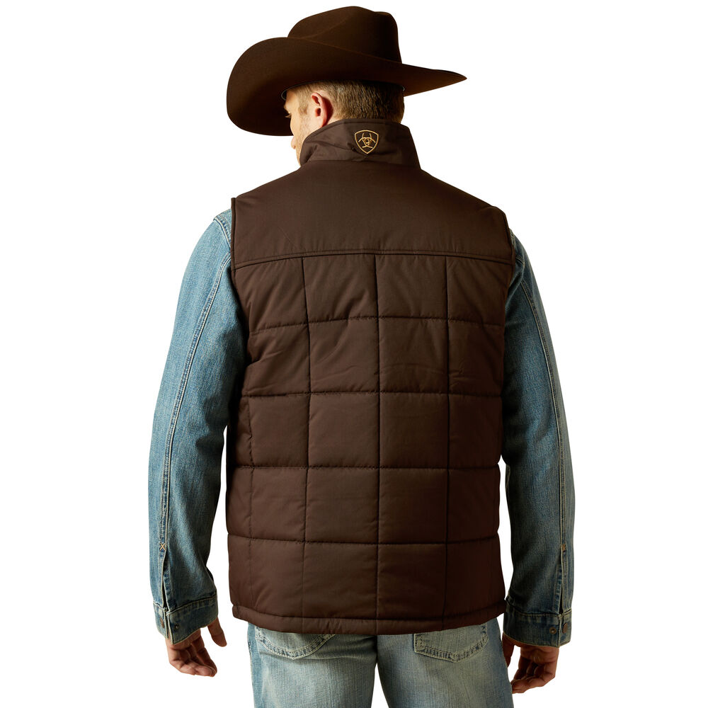 Ariat Mens Crius Insulated Vest (10062603) Brown
