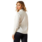 Ariat Womens Timeless Western Snap L/S Shirt (10062834) Cloud Dancer
