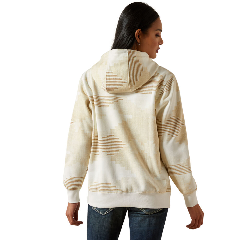 Ariat Womens Logo 2.0 Printed Hoodie (10062290) Sedona Print