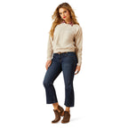 Ariat Womens Essential Crew Sweatshirt (10062736) Oatmeal