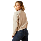 Ariat Womens Essential Crew Sweatshirt (10062736) Oatmeal