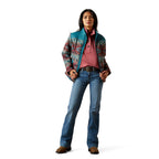 Ariat Womens Crius Insulated Jacket (10062549) Dragonfly/Inez Blanket Print