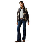 Ariat Womens Logo Softshell Print Jacket (10062213) Thornstone