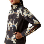 Ariat Womens Logo Softshell Print Jacket (10062213) Thornstone