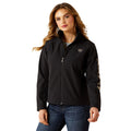 Ariat Womens Logo Softshell Jacket (10062308) Black/Southwest Minimal Print