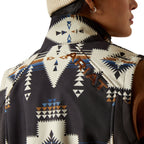 Ariat Womens Logo Softshell Print Vest (10062811) Thornstone