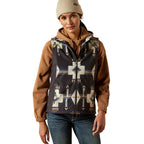 Ariat Womens Logo Softshell Print Vest (10062811) Thornstone
