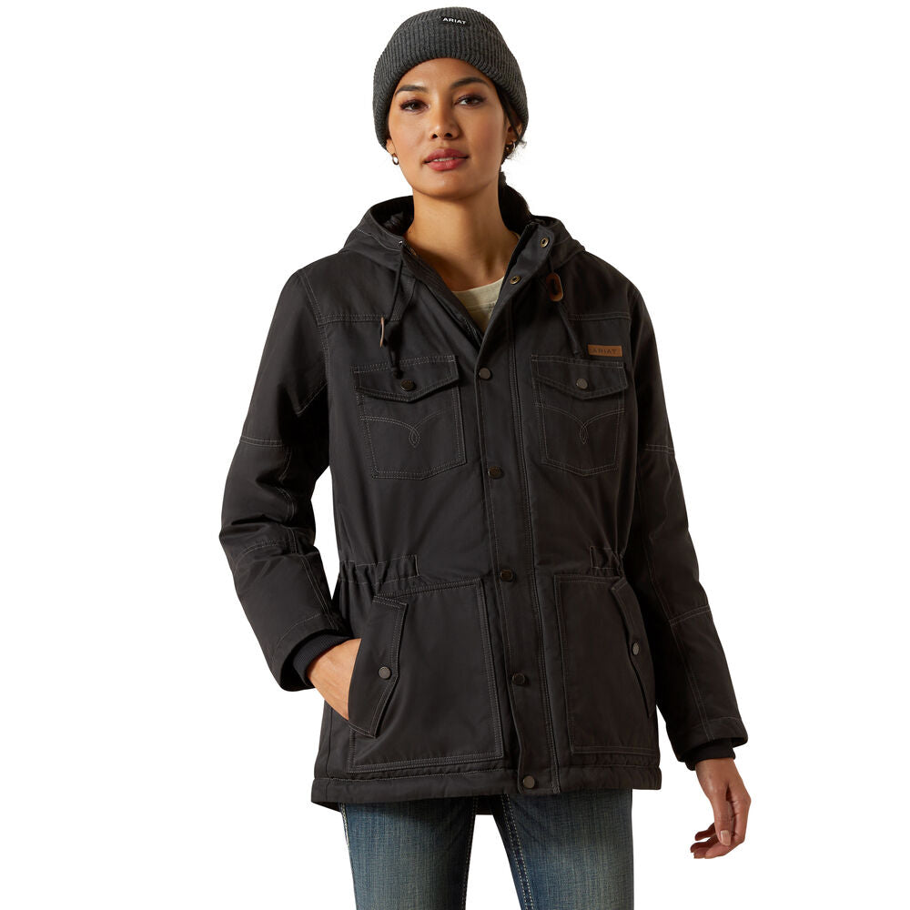 Ariat Womens Grizzly 2.0 Parka (10062343) Black