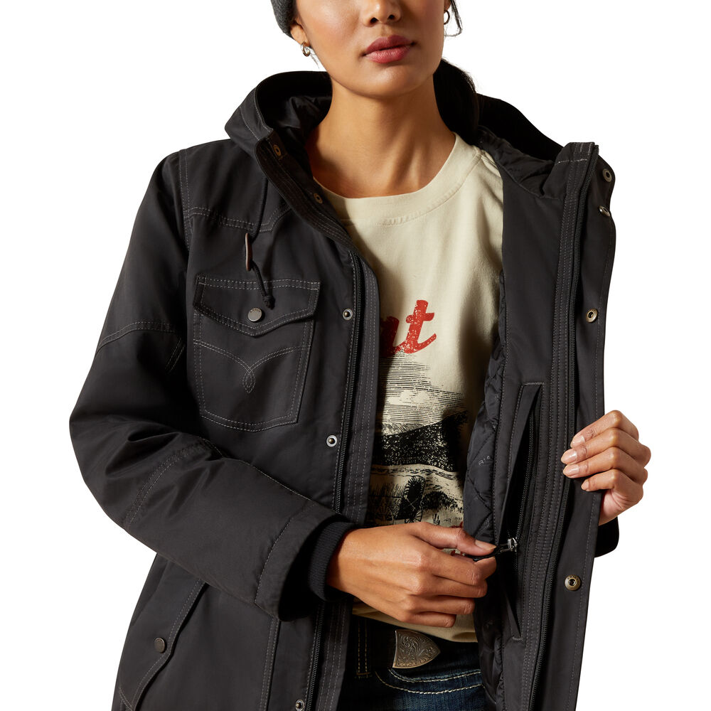 Ariat Womens Grizzly 2.0 Parka (10062343) Black