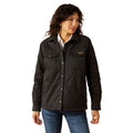 Ariat Womens Grizzly Quilted Barn Jacket (10062812) Black