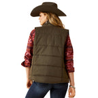 Ariat Womens Grizzly Quilted Vest (10062267) Earth
