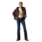 Ariat Womens Frontier Puffer Jacket (10062576) Mole