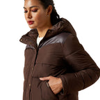 Ariat Womens Frontier Puffer Jacket (10062576) Mole