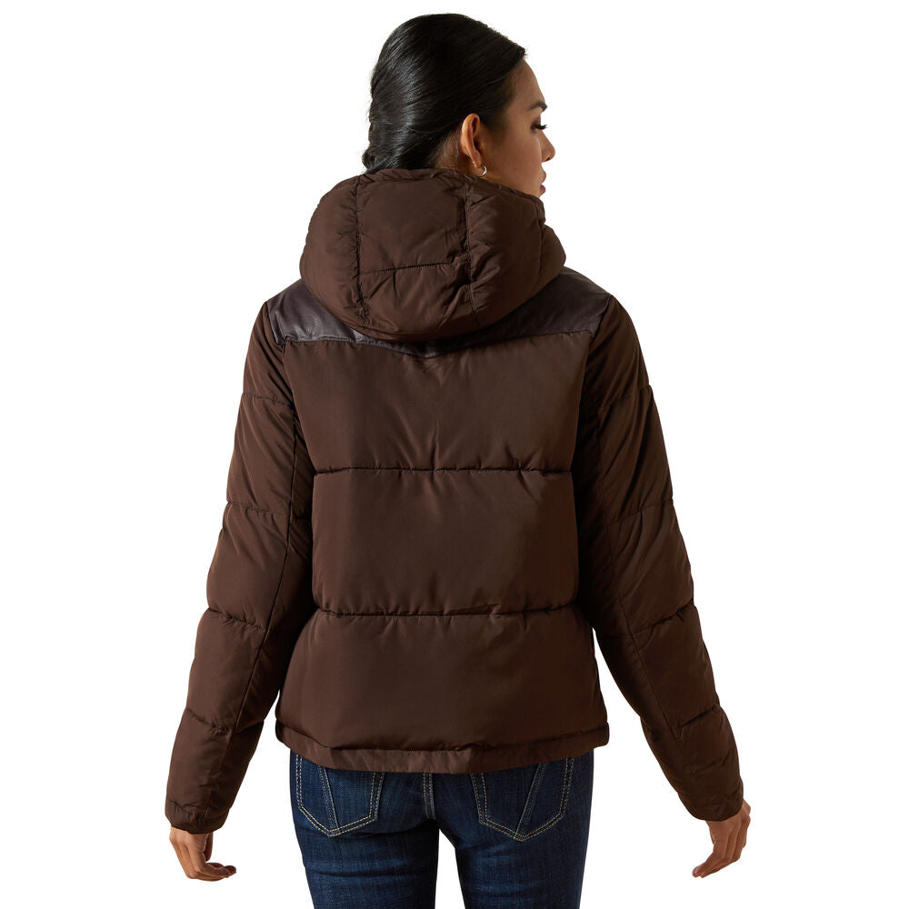 Ariat Womens Frontier Puffer Jacket (10062576) Mole