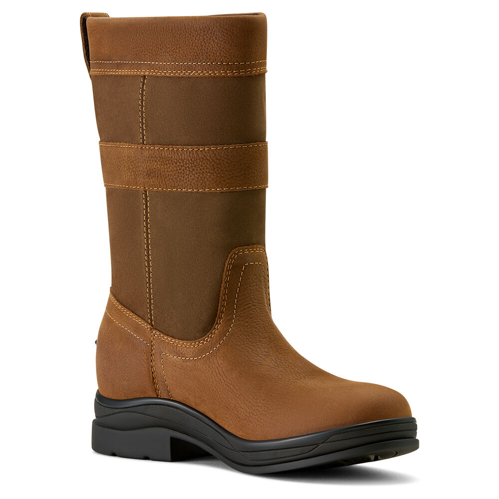 Ariat Womens Bampton H2O Boots (10064072) Baked Brown