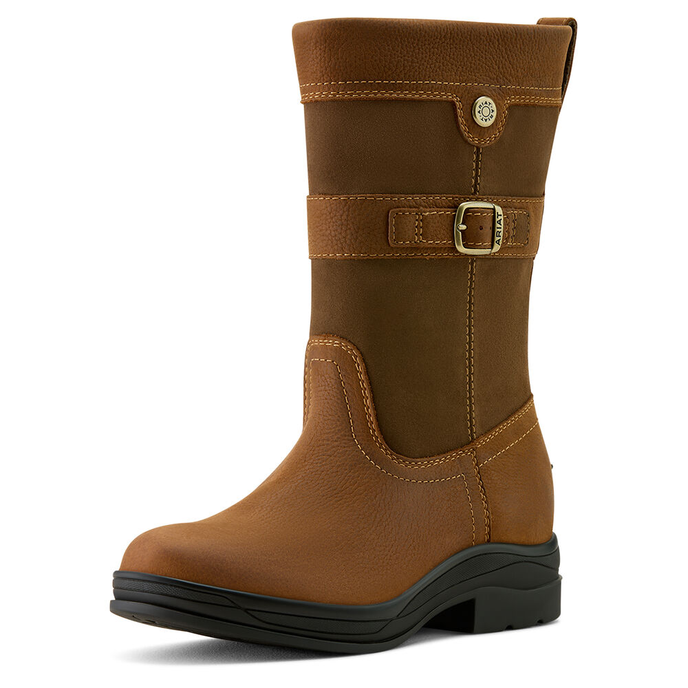 Ariat Womens Bampton H2O Boots (10064072) Baked Brown