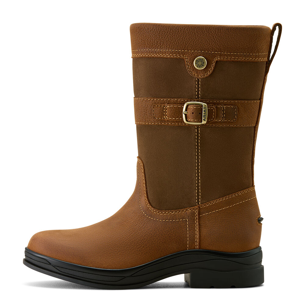 Ariat Womens Bampton H2O Boots (10064072) Baked Brown
