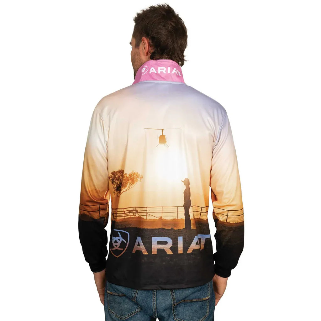 Ariat Unisex L/S Fishing Shirt (1008CLSP) Outback Cowgirl