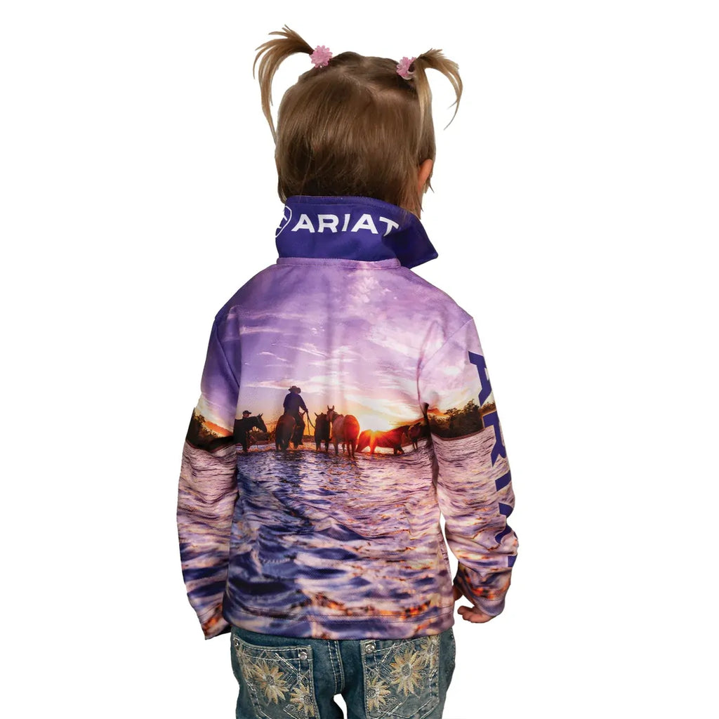 Ariat Childrens L/S Fishing Shirt (3006CLSP) Ariat Family