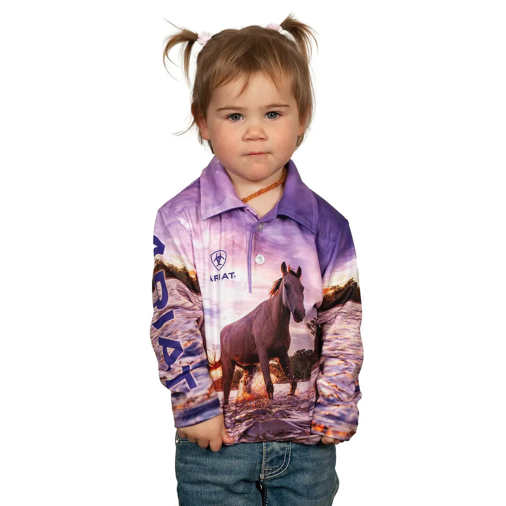 Ariat Childrens L/S Fishing Shirt (3006CLSP) Ariat Family