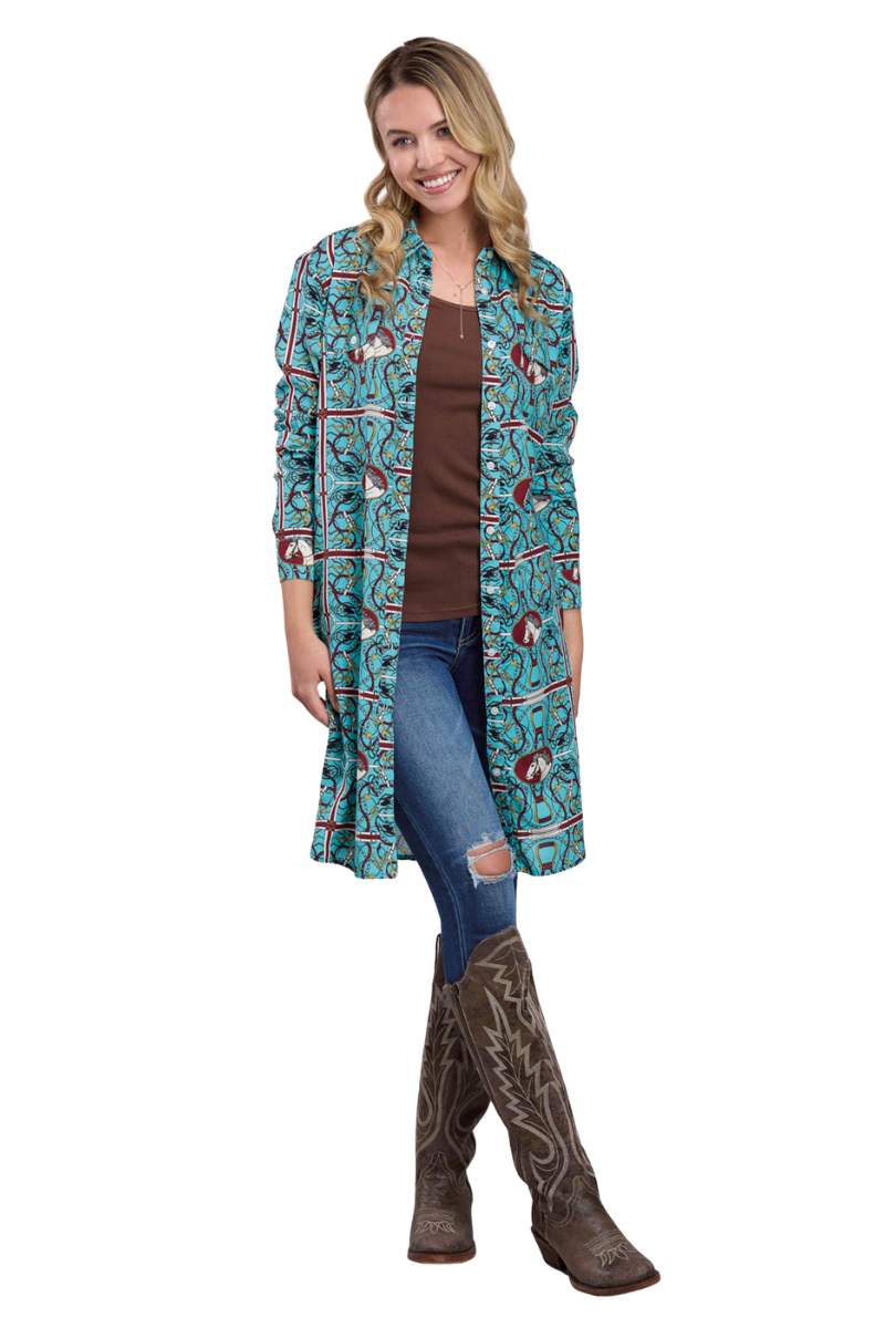 Roper Womens Five Star Collection L/S Dress (57590220) Print Multi [SD]