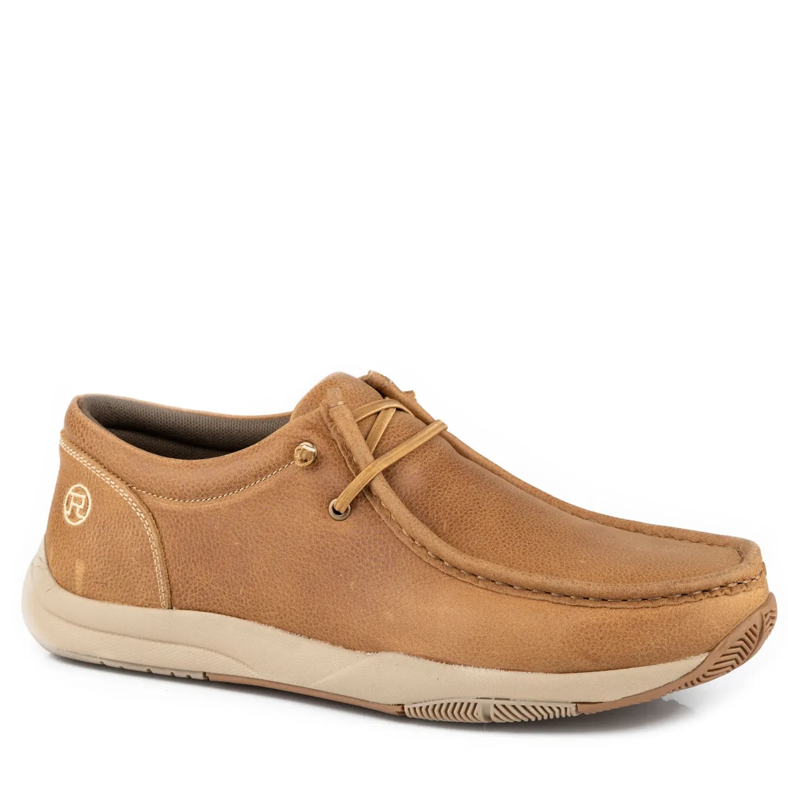 Roper Mens Clearcut Low Shoes (20662333) Tan Oiled Leather