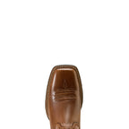 Ariat Womens Round Up Remuda Wide Square Toe Western Boots (10074322) Aged Tan