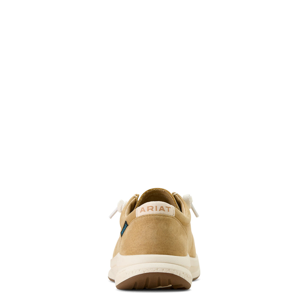Ariat Womens Buckeye H2O Shoes (10074339) Light Tan/Naturally Distressed Croc Print