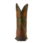 Ariat Mens Sport Cool VentTEK Wide Square Toe Western Boots (10074161) Buff Tan/Dusty Olive