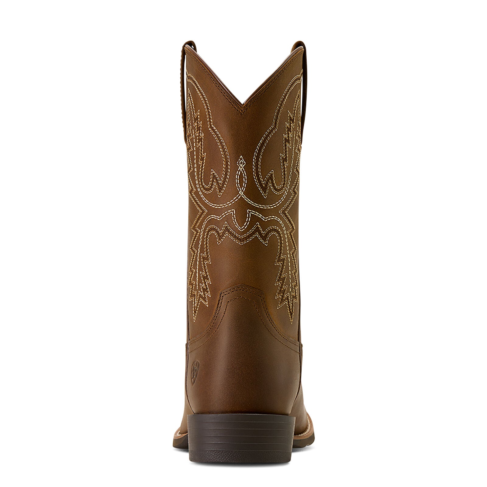 Ariat Mens Sport Stratten Wide Toe Western Boots (10074158) Distressed Brown