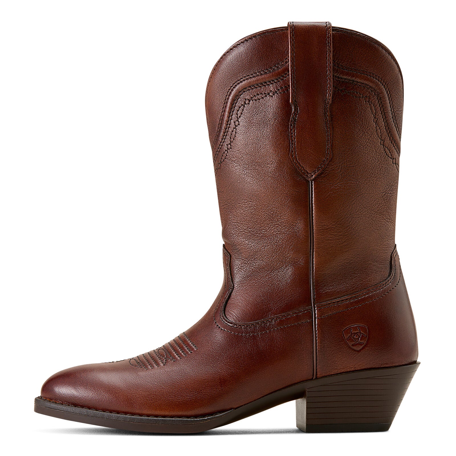 Ariat Womens Easton R Toe Western Boots (10074364) Honey Bee