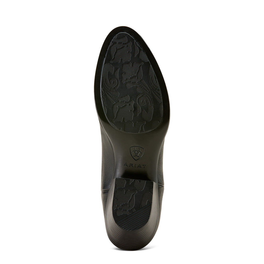 Ariat Womens Easton R Toe Western Boots (10074365) Velvety Black