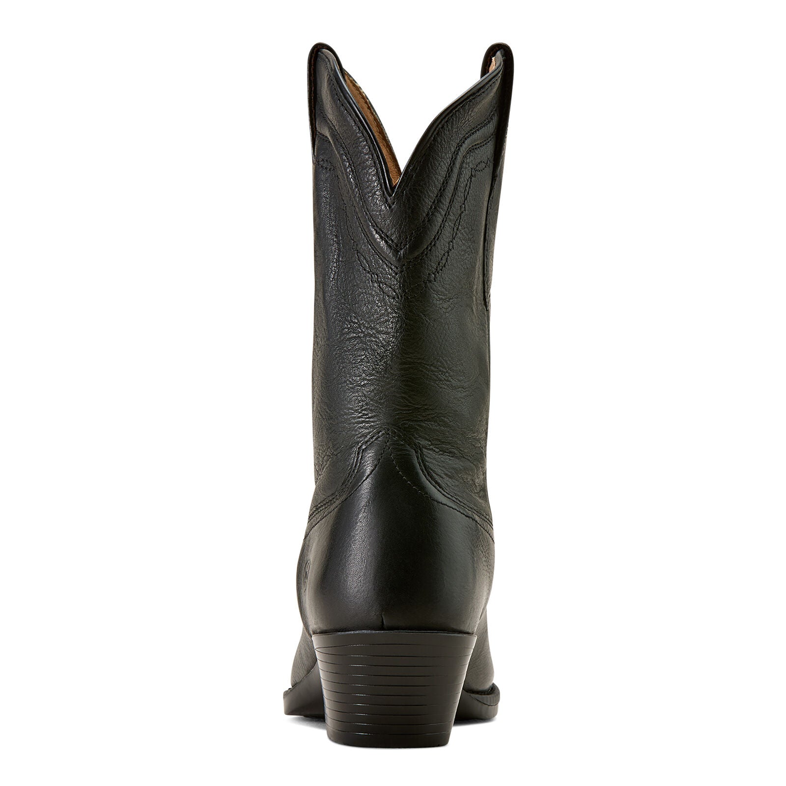 Ariat Womens Easton R Toe Western Boots (10074365) Velvety Black