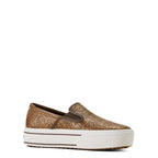 Ariat Womens Skylar Slip On Shoes (10074362) Brown Floral Emboss
