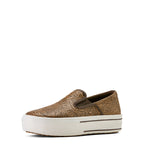Ariat Womens Skylar Slip On Shoes (10074362) Brown Floral Emboss