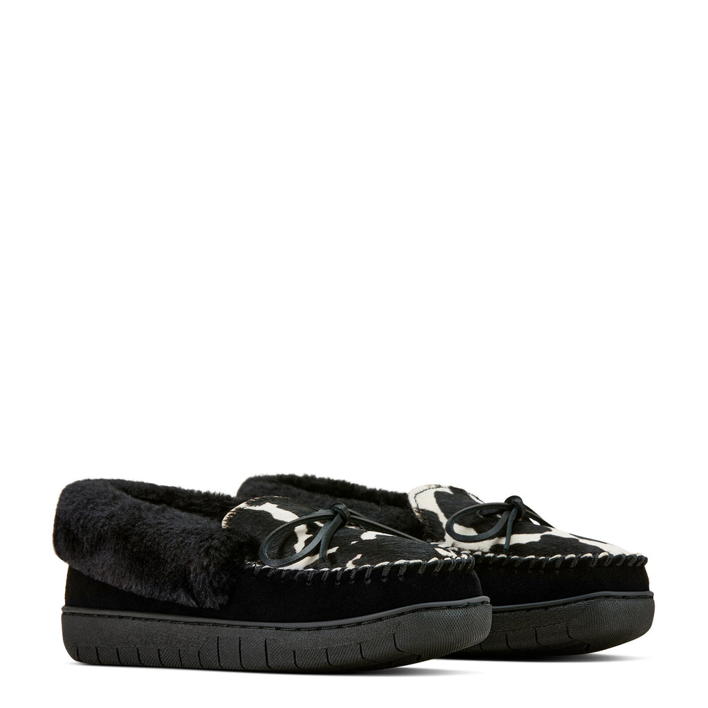 Ariat Womens Ivy Moccasins (4419982) Black Pony