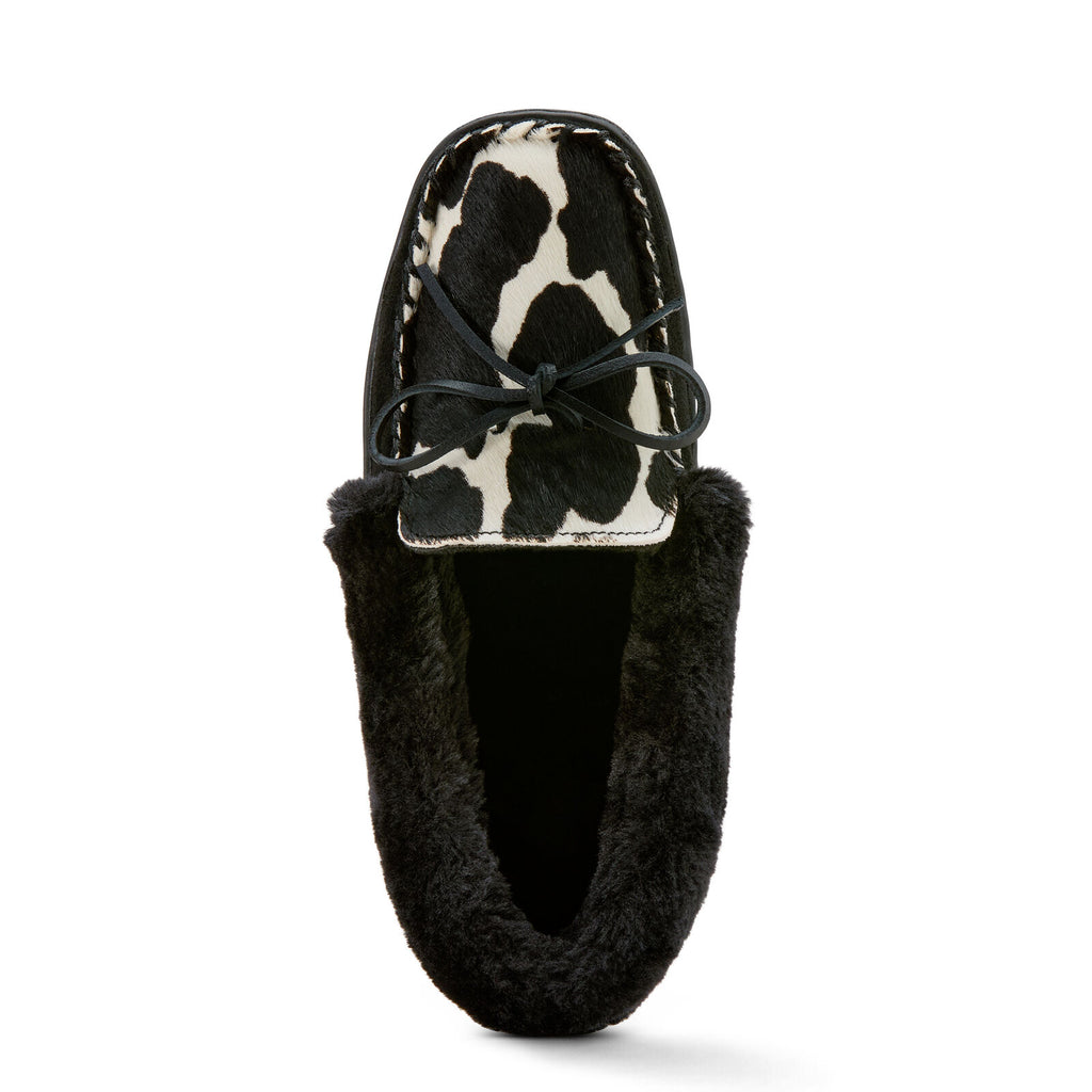 Ariat Womens Ivy Moccasins (4419982) Black Pony