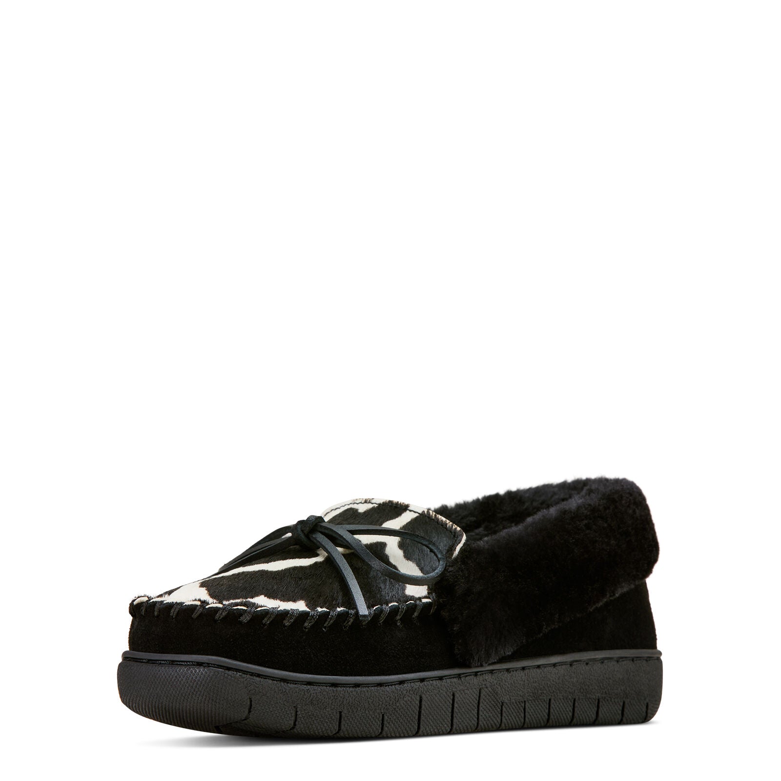 Ariat Womens Ivy Moccasins (4419982) Black Pony